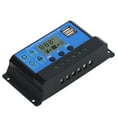thumbnail image 4 of Solar Panel Controller, 12V 24V Photovoltaic Controller Circuit Protection 2 Way MOS Tube LCD Display High Efficiency  for Street Light 70A,80A,90A,100A, 4 of 7