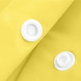 thumbnail image 6 of FAWUUDO Kids Rain with Hooded Reusable Waterproof Lightweight s Kids Boy Girl Raincoat Outwear Yellow 3-14 Years, 6 of 7