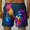 thumbnail image 4 of Turilly Men's Summer Shorts Shorts Inseam CasualSummer Loose Beach Shorts Pocket Swimming Pants 5XL, 4 of 6