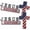 1 piece, variant on BARMOTU Blessed Jesus Edition Cross Emblem Metal Badge,Faith Cross Edition Metal Car Emblem Badge,3D Chrome American Flag Christian Vehicle Decal for Trucks SUVs Tailgates