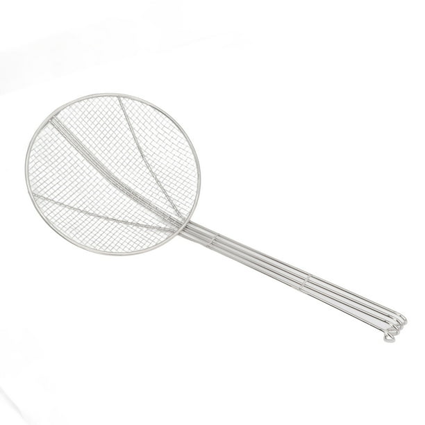 Cucharón Desnatador De Malla Fina, Mango Largo, Cuchara Para Desnatador De Acero Inoxidable, Cuchara Para Filtro De Ingredientes Para Olla Caliente, Cuchara Para Escaldar
