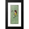 thumbnail image 2 of O.C Malcolm 12x24 Black Modern Framed Museum Art Print Titled - Little Miss Muffett (1903), 2 of 5