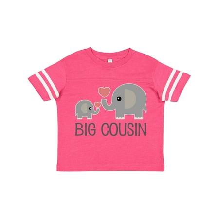 

Inktastic Big Cousin Announcement Gift Toddler Boy or Toddler Girl T-Shirt