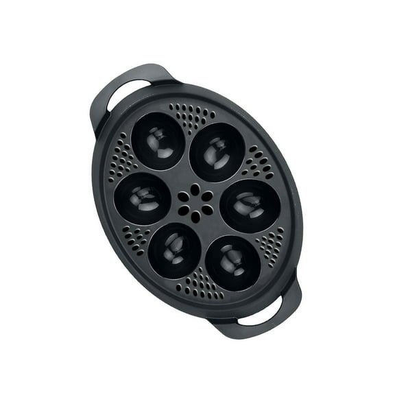 Multi Purpose Poached Eggs Maker 6 Cup Capacity Heat Resistant PP Materials Eggs Poacher Insert For Baking Machines