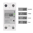 thumbnail image 3 of Medidor de Consumo EléCtrico Digital en KWh con Riel DIN y WiFi. Control Remoto con Interruptor., 3 of 5