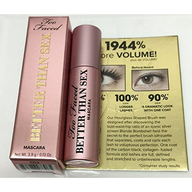 Too Faced Too Faced Better Than Sex Mascara 0.13oz [ 1/2 Of Full Size]