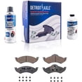 thumbnail image 6 of Detroit Axle - Front Brake Kit for 2000 2001 2002 Dodge Dakota Durango Disc Brake Rotors and Ceramic Brakes Pads Replacement, 6 of 6