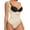 Beige, variant on COMFREE Women Tummy Control Bodysuit Slimming Shapewear Smooth Body Shaper V Neck Underwire Bra Jumpsuit Tummy Control Tops