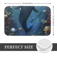 thumbnail image 2 of Kdxio Underwater Dolphin,16" x 24", Non-Slip Front Door Mats,Outdoor Welcome Mat Washable, 2 of 9