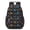 Monster Cartoon Truck, variant on Monster Cartoon Truck Black Pattern 17" School Backpacks for Teens,Waterproof Oxford Fabric,S-Shape Padded Straps for School,Travel,Hiking,Camping