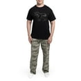 thumbnail image 5 of CafePress - Black Sheep Men's Dark Pajamas - Men's Dark Loose Fit Cotton Pajama Set, 5 of 7
