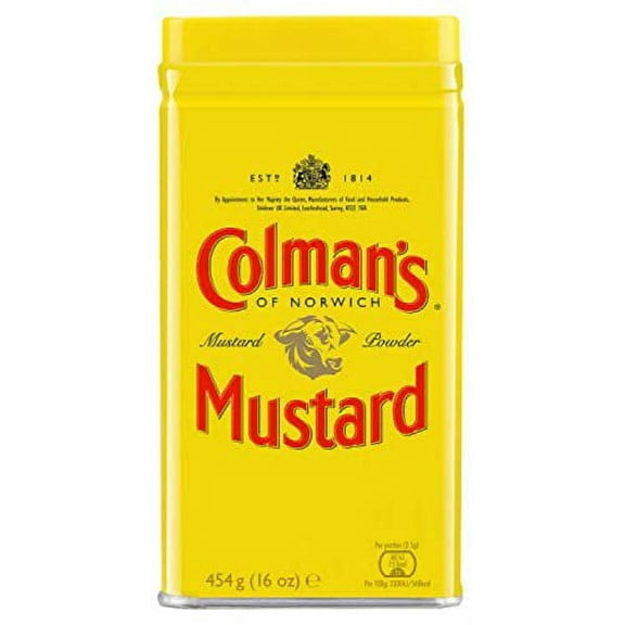 Colman's Dry Mustard Powder, 16 Ounce (Pack of 2)