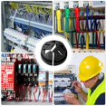 thumbnail image 5 of 100 Conectores de Cable A Presión, Botón de Conector A Presión de 3/8 Pulgadas, Abrazaderas de Cable NM A Presión para Orificios Ciegos Romex de 1/2 Pulgada, 5 of 5