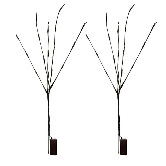 2Set Tree Trunk Lights Led Lit Branches For Events Homeowners 11.8x1.6x0.4in