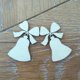 thumbnail image 5 of 25 ETIQUETAS DE NAVIDAD DE / ETIQUETAS DE TARJETAS DE BOLSAS DE MDF BISEL DE JENGILLA Gloria Etiquetas De Madera, 5 of 7