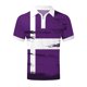 thumbnail image 2 of Gibobby Playera Polo Polos de golf de manga larga para hombre de un cuarto, estilo casual ajustado cuello en V, diseño básico(Morado,XG), 2 of 4