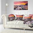 thumbnail image 1 of Bridges in Prague Panorama - Impression sur Toile Paysage, 1 of 3