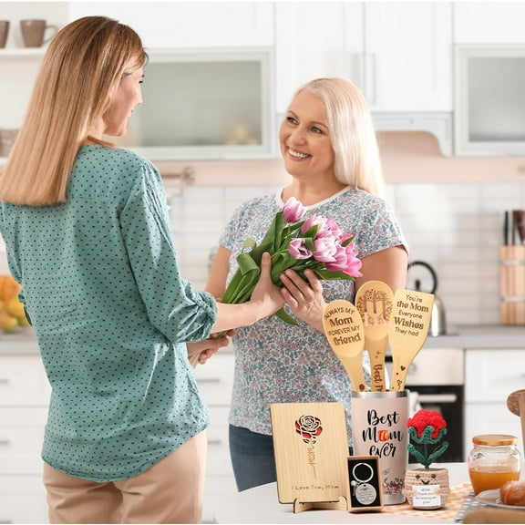 Gifts Basket for Women, Birthday Gifts Care Package for Mom, Kitchen Gifts for Mom