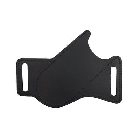 YOBOLK Camping Essentials Clearance Camper Must Haves Cowhide Folding Knife Sleeve Waist Hanging Portable Tactics Tool Sleeve Outdoor Folding Knife Pocket Storage Bag