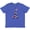 Vintage Royal Blue, variant on Inktastic Eiffel Tower in Paris with Flowers and Pink Banner Youth T-Shirt