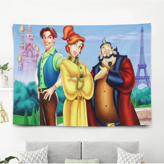 Anastasia Banner Tapestry Backdrop Party Supplies Wall Decor Birthday Gift