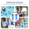 thumbnail image 3 of ORDDIART 2Pcs Portable Dumbbell Sports Water Bottle Durable Pe Fitness Equipment Assorted Color, 3 of 3