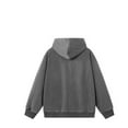 thumbnail image 3 of hotojiny Men's Vintage Hoodie Full Zip up Long Sleeve Sweatshirt Casual Washed Sports Jacket Streetwear with Pockets M-3Xl, 3 of 3