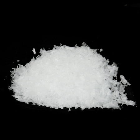 White Artificial Powder Snow Flakes for Christmas Crafts and Decorating 2.5qts