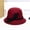 Wine Red, variant on Sales 2026 Under $5 Hot Pink Vintage Hats for Women GIJNRIUIUA Women Vintage Cloche Hat Solid Side Bow Decor Short Curved Brim Felt Bucket Cap Elegant Fall Winter Warm Dress Hat Baseball Caps