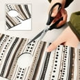 thumbnail image 6 of Yayeee Faucet Mat for Kitchen Sink 30" Diatomite Long Splash Guard Pad, Brown Abstract Stripes, 6 of 7