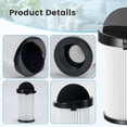 thumbnail image 2 of HEPA Pre-Motor Filter Compatible with EyeVac Home, Pro, Pet, Air, Plus and NeoVac Elite Touchless Stationary Vacuum For Eye-Vac Filter Replacement Pa, 2 of 9