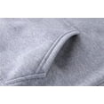 thumbnail image 4 of Auxamy Sudadera Hombre Suéter Con Capucha Moda Color Puro, 4 of 6