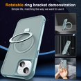 thumbnail image 2 of Funda de teléfono SKYLMW compatible con iPhone 15 con MagSafe Blue, 2 of 9