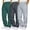 A01-Dark Green, variant on Mens Sweatpants Open Bottom Baggy Sweat Pants for Men Straight Leg Fleece Loose Fit Gym Athletic Sweatpants Pockets(Black,S)