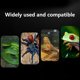 thumbnail image 5 of Muyoka Lámpara de calor para reptiles con interruptor regulable, lámpara de calor ajustable para recintos de animales, acuarios, brazo giratorio de 360°, abrazadera resistente adecuada para reptiles, Muyoka Hogar, 5 of 7