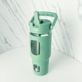 thumbnail image 6 of TAL 32oz Glass Straw Tumbler, Sage, 6 of 9