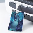 Charmander Anime Go Luggage Tags for Suitcases, Colorful Unique Travel Baggage Bag Tags with
