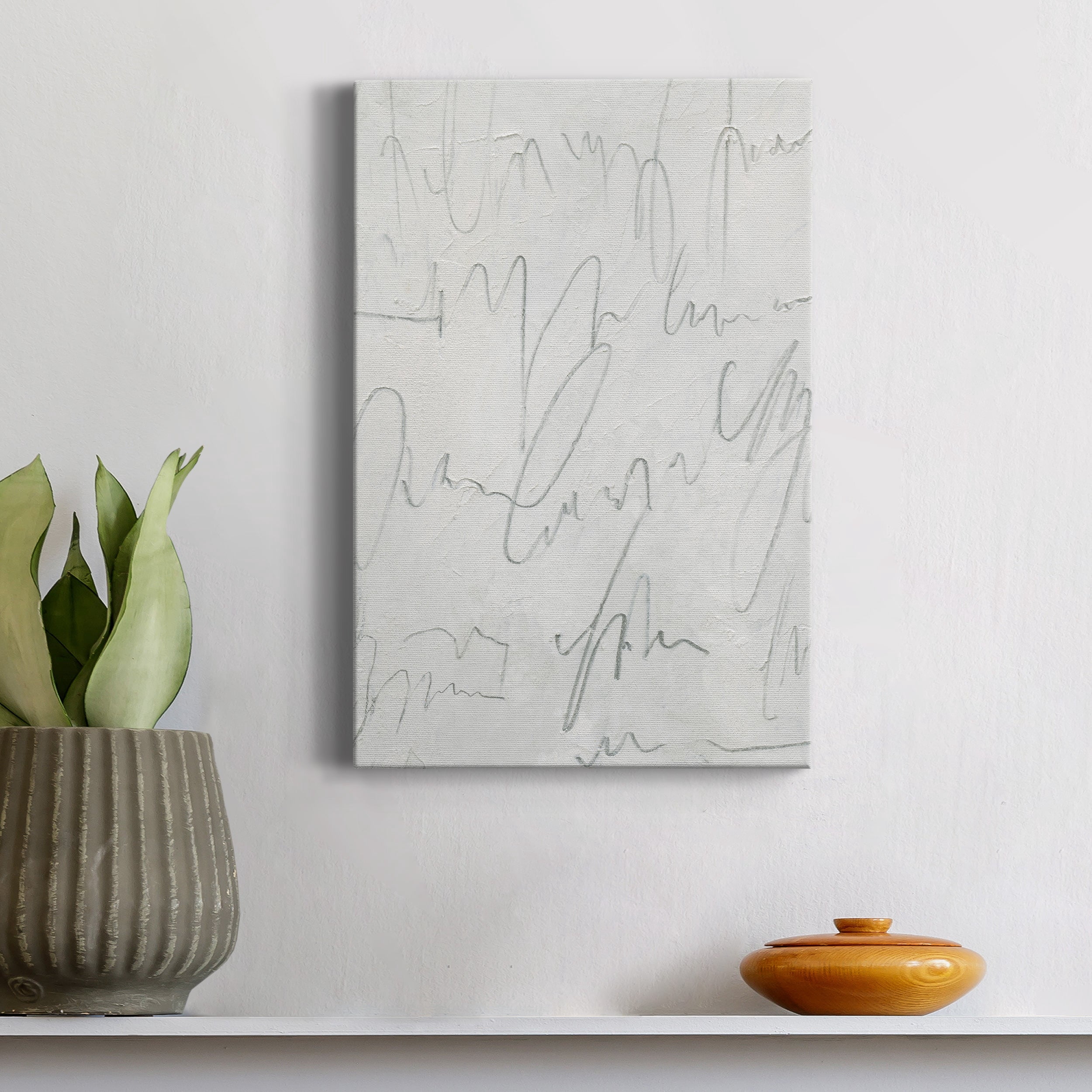 Scrabble II Premium Gallery Wrapped Canvas - Ready to Hang
