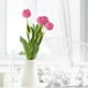 thumbnail image 4 of Artificial Flower Crochet Tulips, Crochet Flower Simulation, Handmade Artificial Tulips, DIY Home Decor, Wedding Centerpiece, Table Accent, Lightweight, Foldable, Porch, Living Room, 100%, 4 of 9