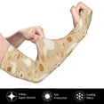 thumbnail image 3 of Fotbe Autumn and Thanksgiving UV Sun Protection Arm Sleeves - Tattoo Cover Up - Basketball Arm Sleeve UPF 50 Cooling for Men Women, 3 of 8