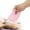 Pink, variant on NFTIGB 3Pcs Baking Scrapers Cream Spatulas Pastry Tools Soft Pastry Scraper Kitchen Dough Cutter Set (Pink, 4.8 inches / 12.2 cm)