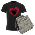 thumbnail image 6 of CafePress - Pug Love Men's Dark Pajamas - Men's Dark Loose Fit Cotton Pajama Set, 6 of 7