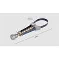 thumbnail image 5 of Llave de filtro de aceite, llave de correa de extracción de filtro de aceite, herramienta de extracción de filtro de aceite Llave de correa de aluminio diámetro ajustable, 5 of 5