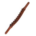 thumbnail image 2 of Wooden Gua Sha Scraping Massage Tool Massage and Relaxing for Body Arms Neck dark brown 31 beads, 2 of 8