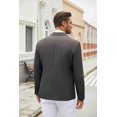 thumbnail image 2 of COOFANDY Men's Linen Blazer Casual Lightweight Two Button Sport Coats Formal Business Suit Jacket Unlined Blazer, 2 of 6