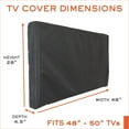 thumbnail image 2 of Outdoor TV Cover 48, 49, 50 inch - with Zipper, Weatherproof, Waterproof 360 Degrees Protection, Soft Non Scratch, 2 of 5