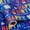 Blue - Pixel Birthday, variant on Birthday Wrapping Paper Roll - 17in x 16.4ft Mini Roll, Colorful Building Blocks Gift Wrap for Kids Boys Girls Kids Birthday, Baby Shower, Fun Toy Party