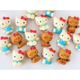 thumbnail image 3 of HELLO KITTY Silicone Mold Baking Muffin Chocolate Fondant Ice Tray Sanrio JAPAN, 3 of 4