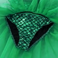 thumbnail image 7 of Sholeno Girls Shiny Fishs Cales Printed Leotard Dress Ballet Dance Dress Mermaid Princess Costume Green 4, 7 of 7