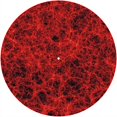 thumbnail image 1 of Slipmat Slip Mat Scratch Pad Feutre pour n'Importe Quel 12 "LP DJ Vinyle Tourne-Disque Lecteur Graphique Personnalisé - Fibres Rouges, 1 of 1